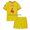 Original Trikotsatz Liverpool Virgil van Dijk 4 Ausweichtrikot 2021-22 Für Kinder